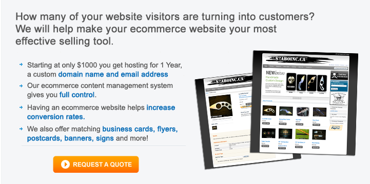 ecommerce website design